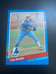 Tim Burke #125 Baseball Cards 1991 Donruss Prices