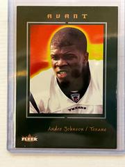 Andre Johnson #63 Football Cards 2003 Fleer Avant Prices