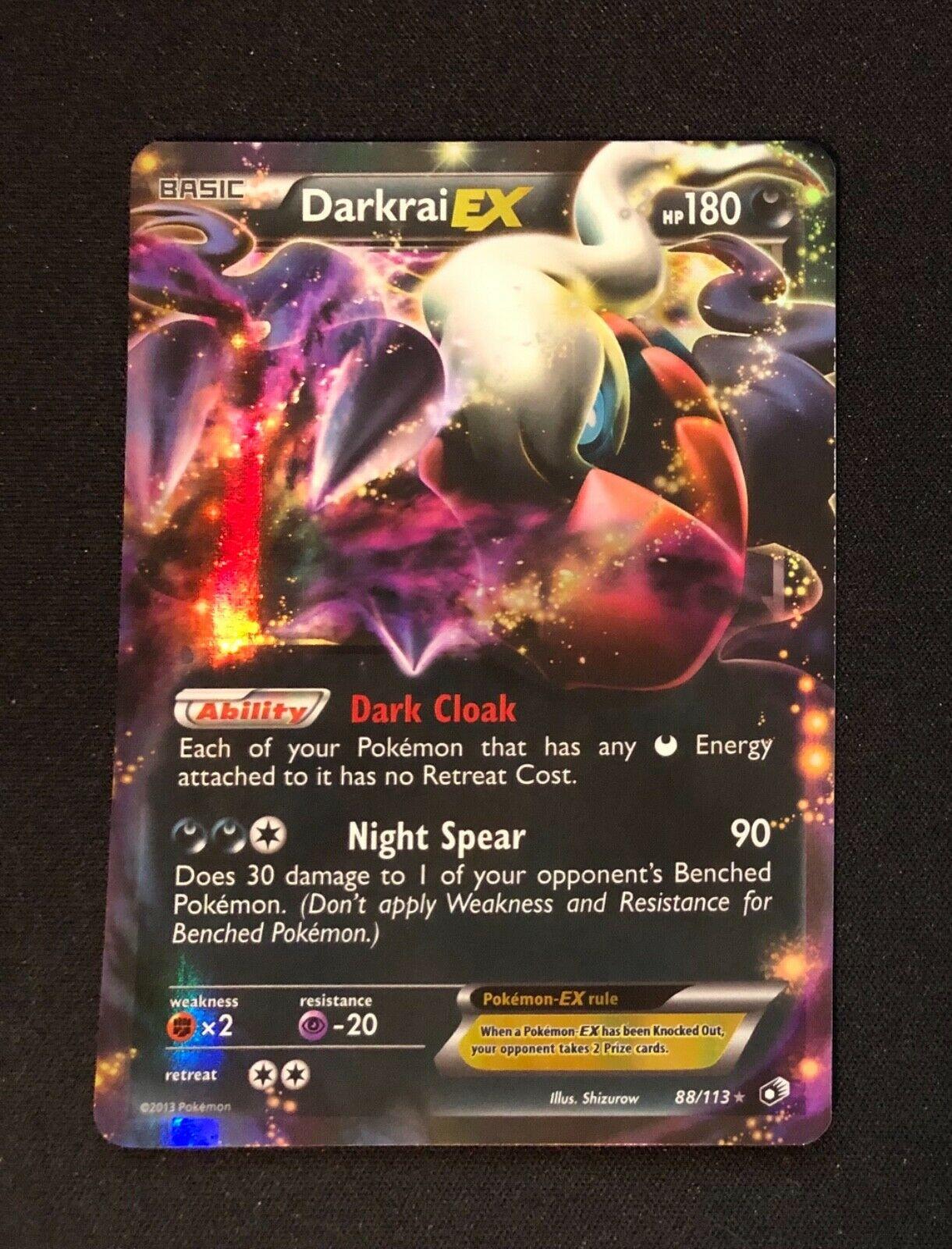 Darkrai EX #88 Prices | Pokemon Legendary Treasures | Pokemon Cards 