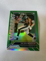 Jalen Reagor [Green] #9 Football Cards 2020 Panini Prizm Emergent Prices