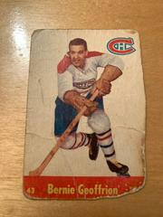 Bernie Geoffrion Hockey Cards 1955 Parkhurst Quaker Oats Prices