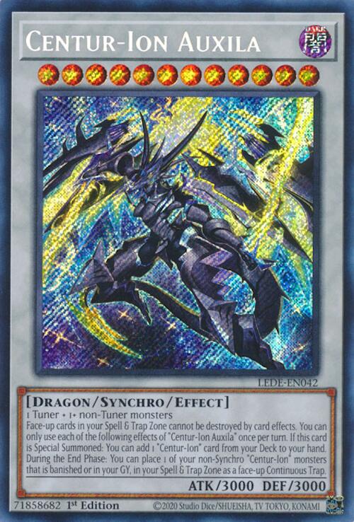 Centur-Ion Auxila LEDE-EN042 YuGiOh Legacy of Destruction