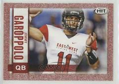 Jimmy Garoppolo [Red] Football Cards 2014 Sage Hit Prices