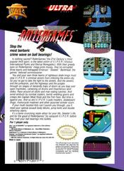 Rollergames - Back | Roller Games NES