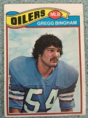 Gregg Bingham #366 Football Cards 1977 Topps Prices