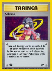 Sabrina [1st Edition] #20 Pokemon Gym Challenge Prices