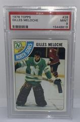 Gilles Meloche Hockey Cards 1978 Topps Prices
