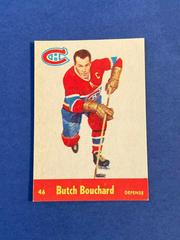 Butch Bouchard #46 Hockey Cards 1955 Parkhurst Quaker Oats Prices