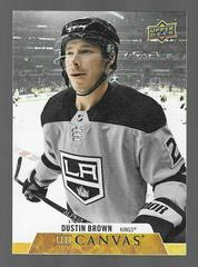 Dustin Brown Hockey Cards 2020 Upper Deck UD Canvas Prices