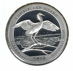 2018 S [SILVER CUMBERLAND ISLAND PROOF] Coins America the Beautiful Quarter Prices