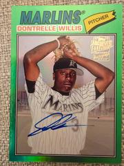 Dontrelle Willis [Green] #77FF-DW Baseball Cards 2023 Topps Archives 1977 Fan Favorites Autographs Prices