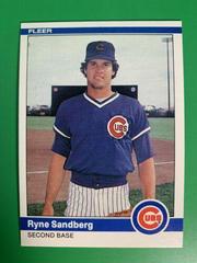 Ryne Sandberg #504 Baseball Cards 1984 Fleer Prices