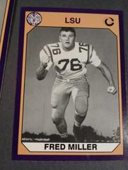 Fred miller #160 Basketball Cards 1990 Collegiate Collection LSU Prices
