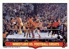 Wrestlers Vs. Football Greats #67 Wrestling Cards 1985 O Pee Chee WWF Series 2 Prices