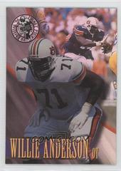 Willie Anderson [Holofoil] #42 Football Cards 1996 Press Pass Prices