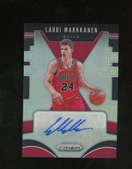Lauri Markkanen [Silver Prizm] Basketball Cards 2019 Panini Prizm Signatures Prices
