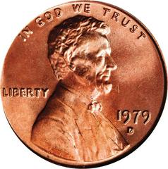1979 D Coins Lincoln Memorial Penny Prices
