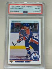 Adam Graves #344 Hockey Cards 1990 Upper Deck French Prices