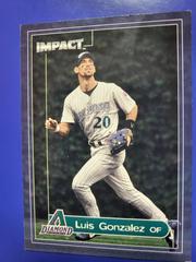 Luis Gonzalez #144 Baseball Cards 2000 Fleer Impact Prices