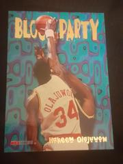 Hakeem Olajuwon Basketball Cards 1995 Hoops Block Party Prices