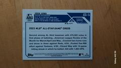 Back  | Josh Jung Baseball Cards 2023 Topps Update All Star Game