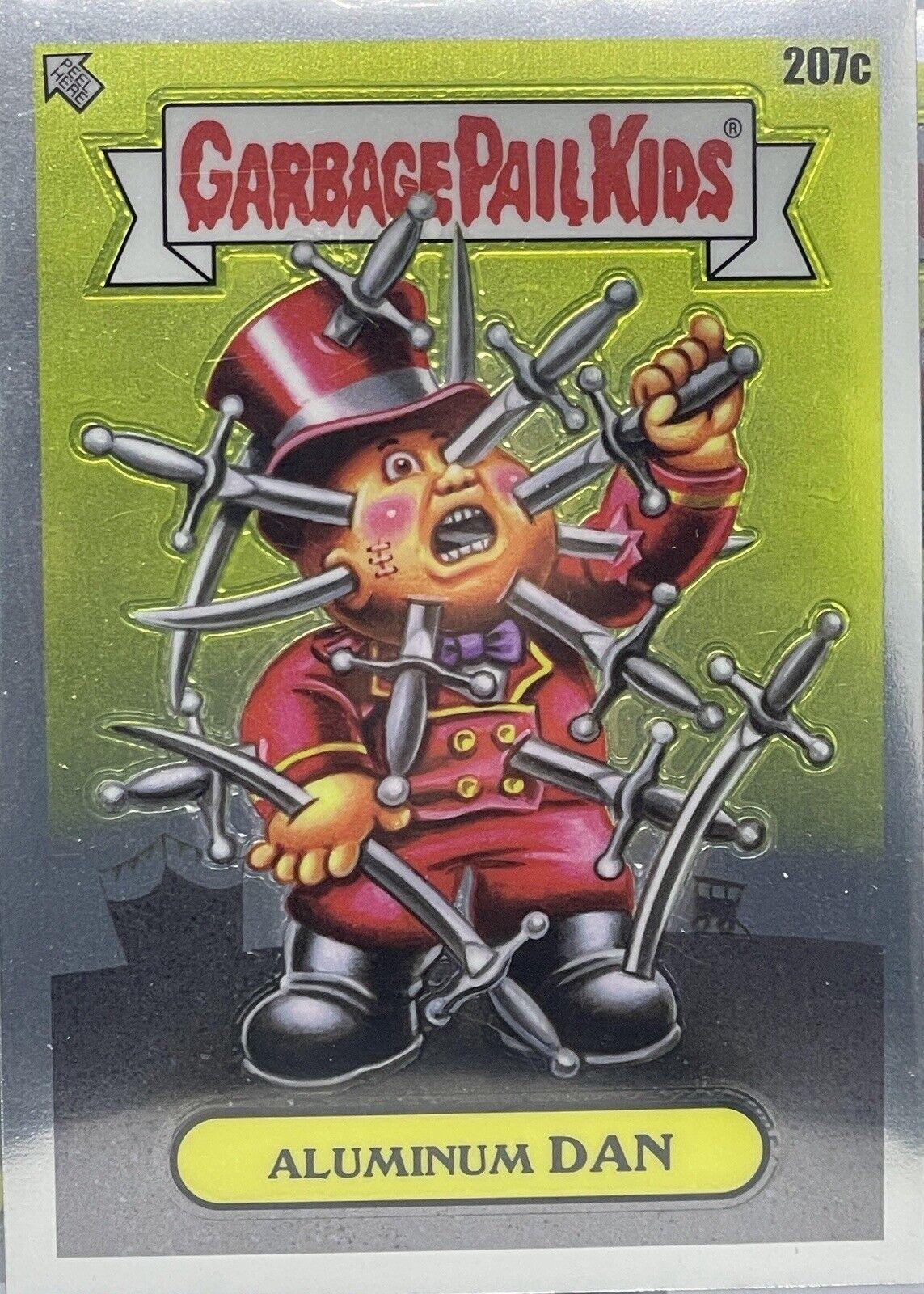 Aluminum DAN #207c 2022 Garbage Pail Kids Chrome