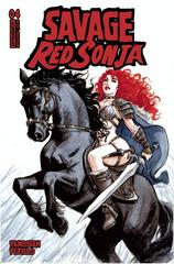 Savage Red Sonja [Marini] #4 (2024) Comic Books Savage Red Sonja Prices