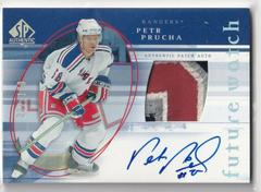 Petr Prucha [Autograph] Hockey Cards 2005 SP Authentic Prices