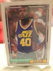 mike brown ##177 Basketball Cards 1992 Topps Prices