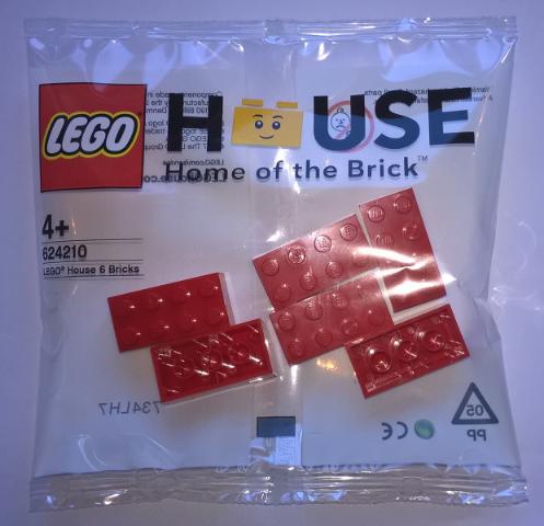 6 Bricks #624210 LEGO Brand