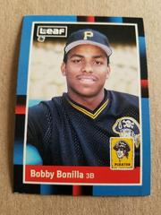 Bobby Bonilla #188 Baseball Cards 1988 Leaf Prices