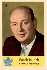 Punch Imlach Hockey Cards 1959 Parkhurst Prices