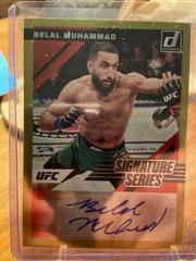 Belal Muhammad [Gold] #SS-BLM Ufc Cards 2022 Panini Donruss UFC Signature Series Prices