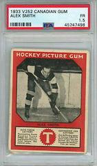 Alex Smith Hockey Cards 1933 V252 Canadian Gum Prices