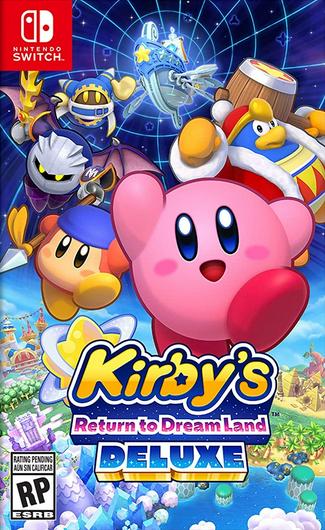 Kirby's Return to Dream Land Deluxe Cover Art