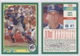 dave valle #109 Baseball Cards 1990 Score Prices