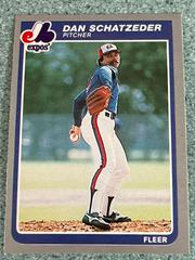 Dan Schatzeder Baseball Cards 1985 Fleer Prices