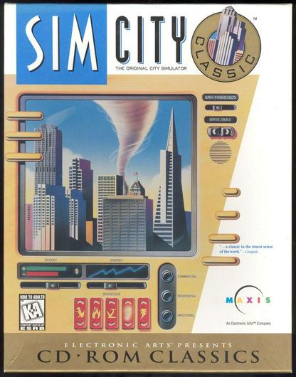 SimCity Classic Cover Art