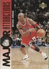 Michael Jordan [Major Attractions] Basketball Cards 1995 Upper Deck Prices