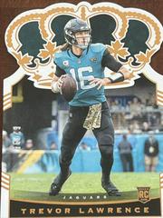 Trevor Lawrence [Bronze] #CR-1 Football Cards 2021 Panini Chronicles Crown Royale Prices