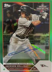 Jackson Holliday [Autograph Green] Baseball Cards 2023 Topps Pro Debut Prices