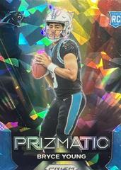 Bryce Young [Blue Ice] #4 Football Cards 2023 Panini Prizm Prizmatic Prices