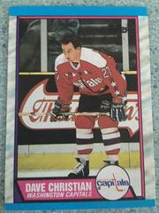 Dave Christian #159 Hockey Cards 1989 Topps Prices