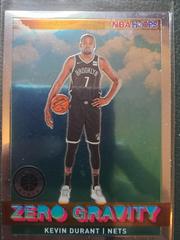 Kevin Durant #9 Basketball Cards 2019 Panini Hoops Premium Stock Zero Gravity Prices