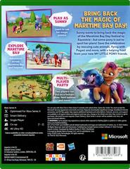 Cover (Back) | My Little Pony: A Maretime Bay Adventure PAL Xbox Series X