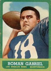 Roman Gabriel #37 Football Cards 1963 Topps Prices