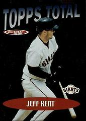 Jeff Kent #TT-29 Baseball Cards 2002 Topps Total Topps Prices