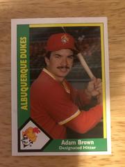 Adam Brown #14 Baseball Cards 1990 CMC Albuquerque Dukes Prices