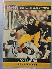 Jack Lambert [Correct Born 7/8/52] Football Cards 1990 Pro Set Prices