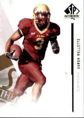 Aaron Mellette #36 Football Cards 2013 SP Authentic Prices